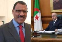 Mohamed Bazoum et Abdelmadjid Tebboune