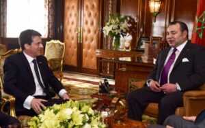 Manuels Valls et le roi Mohammed VI
