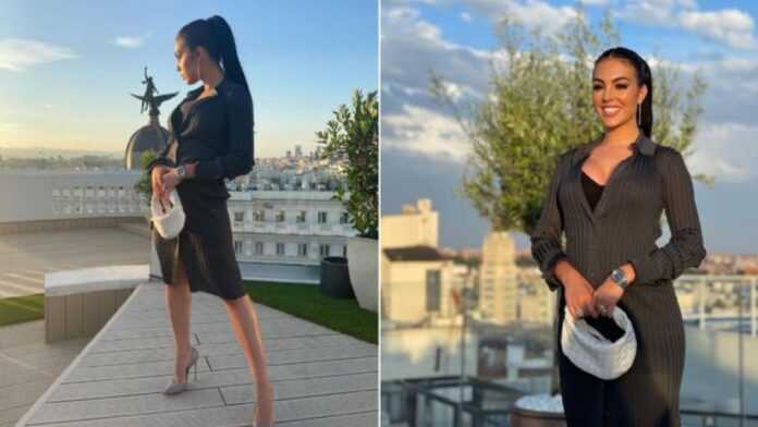 Georgina Rodriguez dans une robe sublime