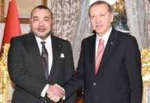 Le roi Mohammed VI et le Président Recep Tayyip Erdogan