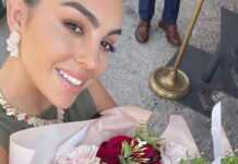 Georgina Rodriguez en Italie