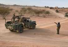 Soldats de l'armée malienne