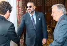 Mohammed VI et Antonio Guterres