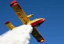 Canadair, avion contre les incendies