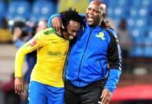 Pitso Mosimane et Percy Tau