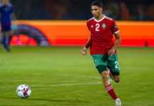 Achraf Hakimi du Maroc