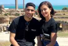 Achraf Hakimi et Hiba Abouk