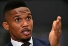 L'ancien joueur du Cameroun, Samuel Eto'o