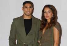 Achraf Hakimi et Hiba Abouk (01 oct 21)