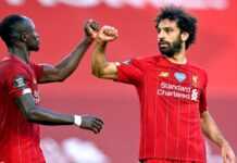 Sadio Mané et Mohamed Salah (18 oct 21)