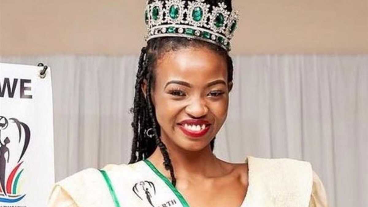 Miss Earth Zimbabwe 2021 Jemima Mandemwa couronnée