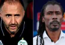 Djamel Belmadi et Aliou Cissé (09 nov 21)