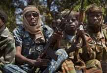 Soldats en Centrafrique