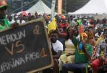 Les supportes camerounais