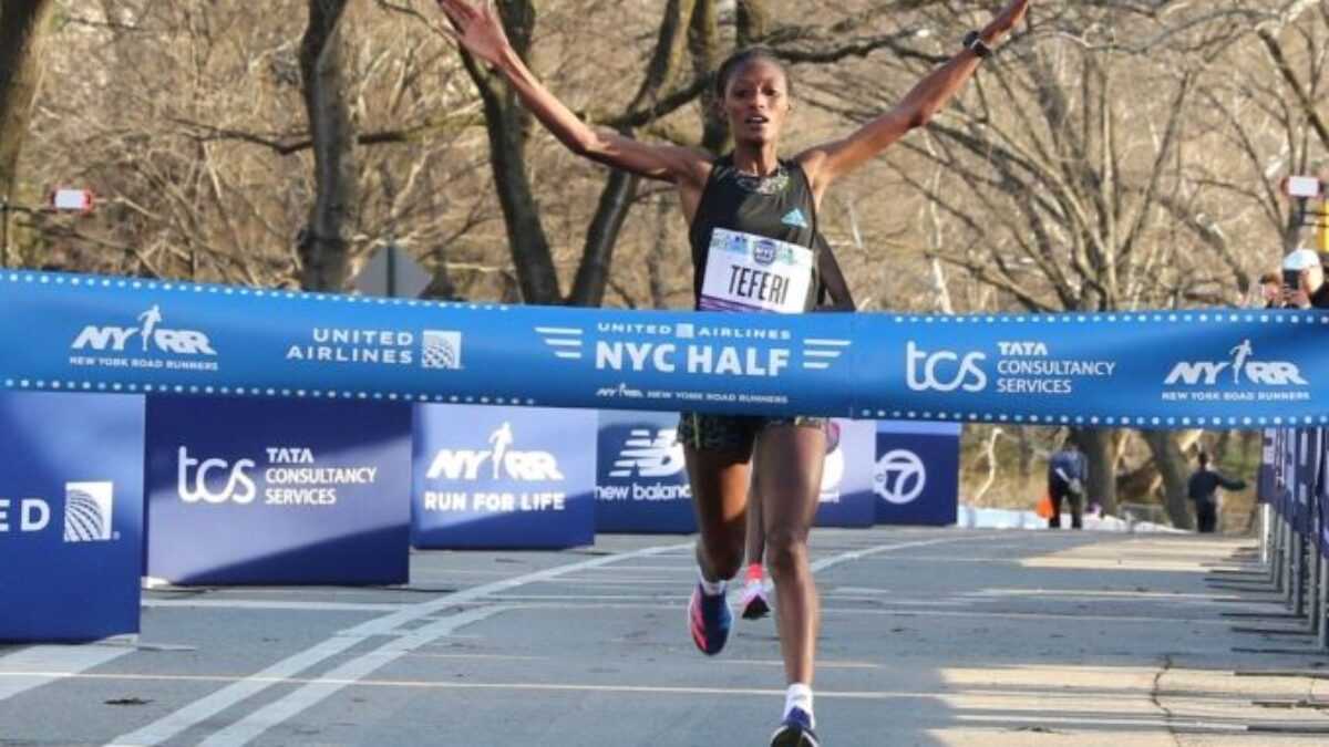 Teferi and Kipruto crowned in New York