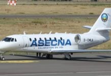 Un avion de l'ASECNA