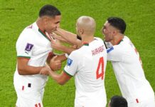 Joueurs de l'équipe du Maroc