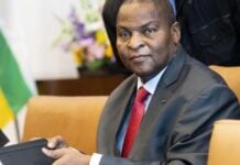 Le Président de la Centrafrique, Faustin-Archange Touadera