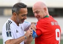 Djorkaeff et Infantino