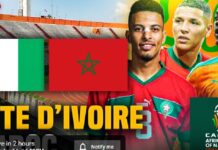 Cote d'ivoire Maroc