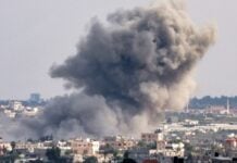 Bombardement à Gaza