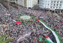 Marche de solidarité avec la Palestine