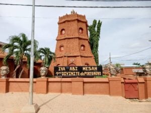 Le temple Abori Mɛsan à Porto-Novo