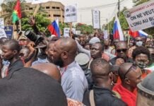 Manifestation contre l'ONU à Ouagadougou