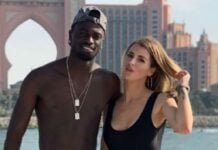 Mbaye Niang et Emilie Fiorelli