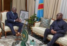 Vital Kamerhe au cabinet du Président Félix Tshisekedi