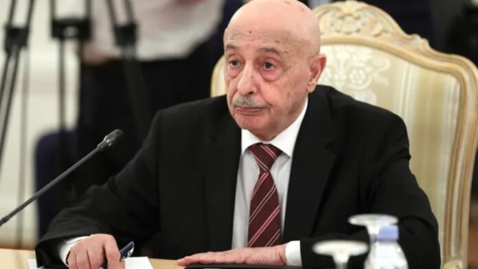 Aguila Saleh, président de la Chambre des Représentants