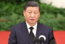 Le Président chinois Xi Jinping