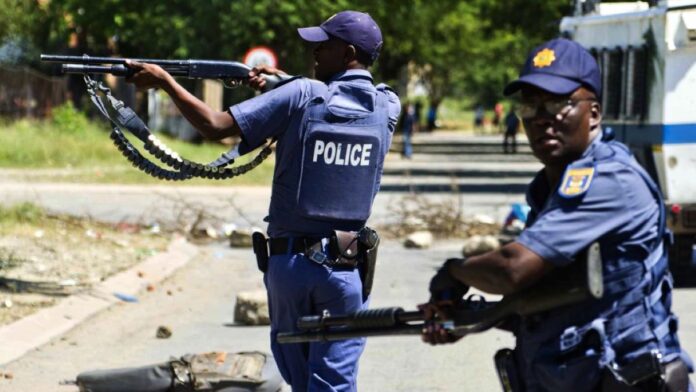 Police sud-africaine