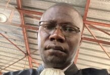 Martin Milolo, avocat au barreau de Kinshasa/Matete