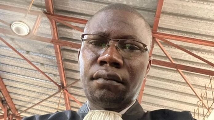 Martin Milolo, avocat au barreau de Kinshasa/Matete