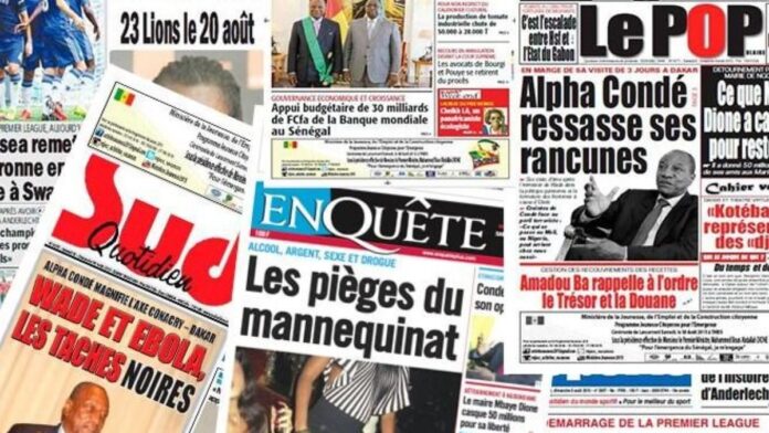 La presse sénégalaise