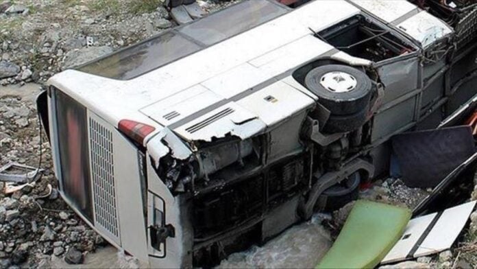 Un accident de bus