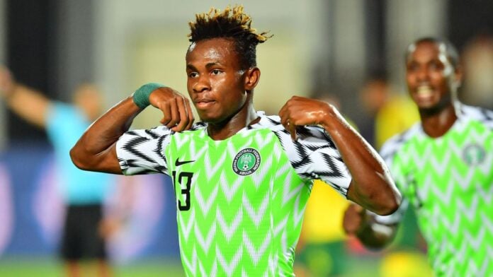 Le footballeur international nigérian Samuel Chukwueze