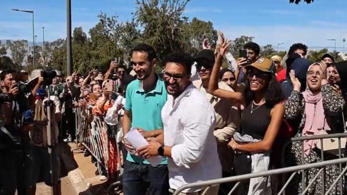 Manifestation des étudiants en médecine au Maroc