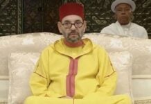 Le roi du Maroc, Mohammed VI