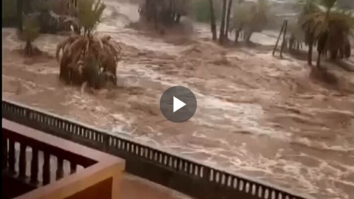 Vidéo inondations Maroc 2024