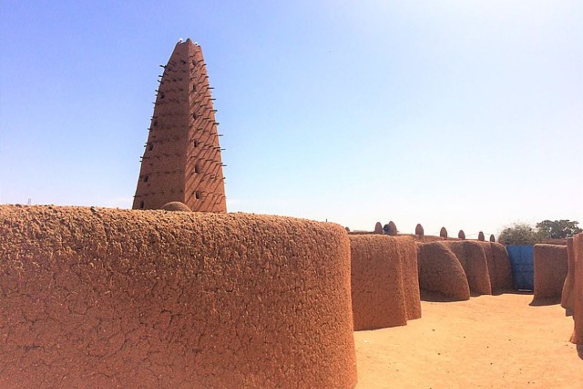 Grande mosquée à Agadez, Niger