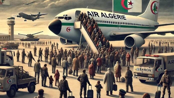 Evacuation des civils algériens du Liban