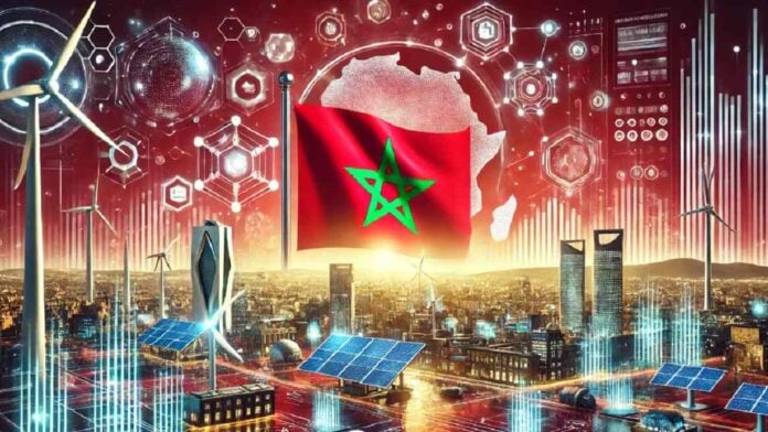 Innovation au Maroc illustration par IA