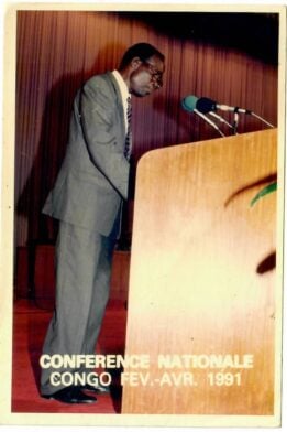 Julien Boukambou Conférence Nationale Congo FEV-AVR 1991