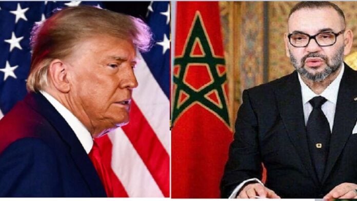 Donald Trump et Mohammed VI