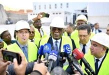 Le ministre d’État congolais des Industries minières et de la Géologie, Pierre Oba, en Algérie