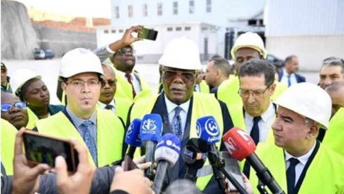 Le ministre d’État congolais des Industries minières et de la Géologie, Pierre Oba, en Algérie