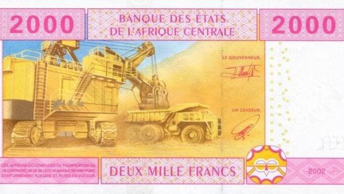 2000 F CFA Afrique centrale