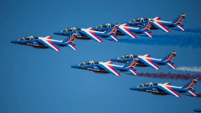 Alphajets de la patrouille de France